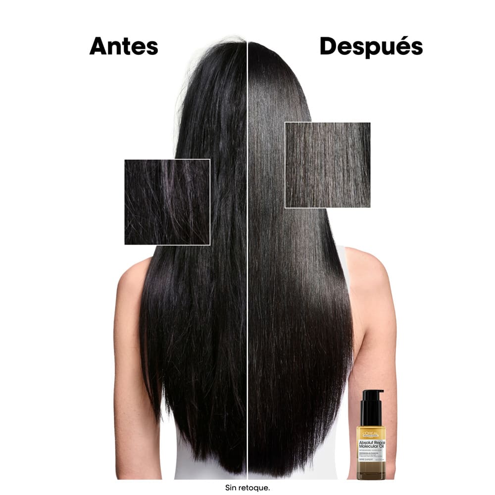 ACEITE BIF&Aacute;SICO ABSOLUT REPAIR MOLECULAR (ACEITE BIF&Aacute;SICO PARA CABELLO DA&Ntilde;ADO)